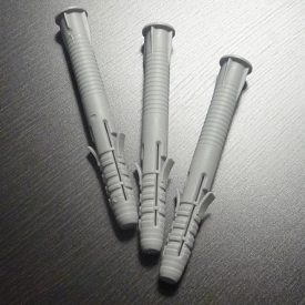 Műanyag normál dübel szürke 10x100/50db