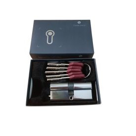   Cilinderbetét fúrtkulcsos ZM 30x30/5 kulccsal fúrásvédett Nikkelezett