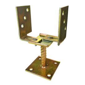   Talpas U oszloptalp állítható szélességű 60-140mm-ig, magassága nem állítható 50mm.