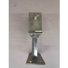 Talpas  U oszloptalp állítható szélesség 60-140mm, állítható magasság 50mm 