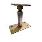 Talpas 80x70mm állítható magasság M20-as menet 60mm-ig talp-talp  