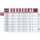 PIHER Pillanatszorító 120x1200mm F-120 040120