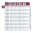 PIHER Pillanatszorító fanyelű 120x300mm FM-30 42030