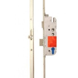   GU 28/92/16mm Többpontos zár, kilincs működtetésű, görgőcsapos