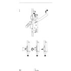 GU  40/92/16mm Többpontos zár, kilincsműködtetésű, görgőcsapos