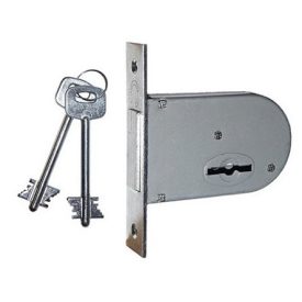   Elzett 700 tasakos másodzár, 2 kulcsos bevéső zár, kéttollú                     