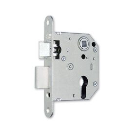   Euro-Elzett Lővér zár N3436/55 kétnyelvű cilinderlyukas bevéső zár