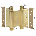 Lengőajtó pánt Bommerpánt 125mm bronz olasz Aldeghi 101AB125 1pár