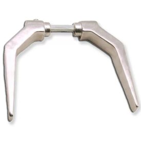   Portál ajtókilincs osztott tengellyel alumínium eloxált F0/F1 