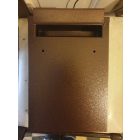 Postaláda sárga kürtös tolózáras Barna Palermo 22x32