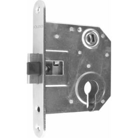 Lővér tipusú zár N3382 cilinderlyukas Földesi