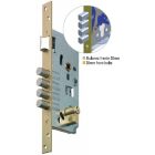 MCM 601M 50/90/80  4 rudas bevéső zár, csapdás, reteszes, cilinderlyukas 