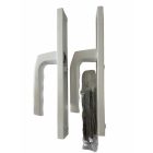 Többpontoszárhoz kilincs garnitúra 92/3 Multisoft, GU, ROTO porszórt fehér színű