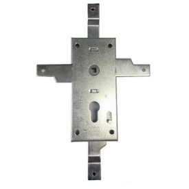   Garázs zár Kaprys 6481 cilinderbetétes kilincs működtetésű, 4 írányú vízszintes és függőleges,cilinderbetét és kilincs nélkül