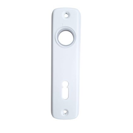 Ajtózár cím Lövér EL/74 55mm kulcslyukas porszórt fehér (1db)