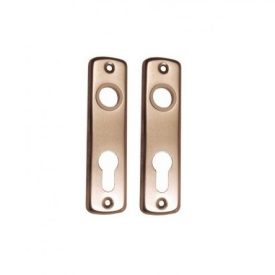   Ajtózár cím Lővér 55mm cilinderlyukas Porszórt Fehér 1 db