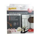 Öntapadós  ajtó/ablaktömítés barna 6 méter D