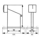 Tolókapu ütköző lecsavarozható cod.476P