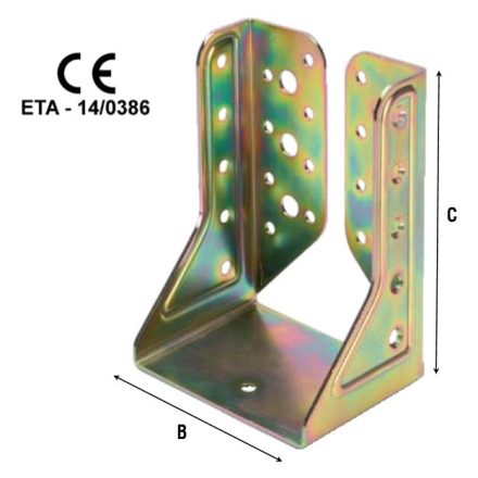 Belső gerenda tartó 80x120 mm 785AT080