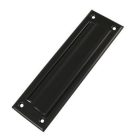 Levélbedobó 342x73mm Fekete 17589