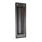 Levélbedobó 342x73mm Fekete 17589