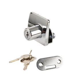 Üvegajtózár csavarozható 2 szárnyhoz