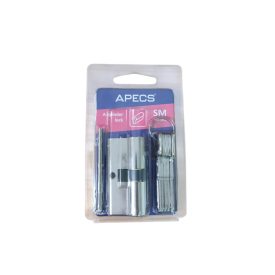   Cilinderbetét SM 40x40/5 kulccsal fúrásvédett Nikkelezett